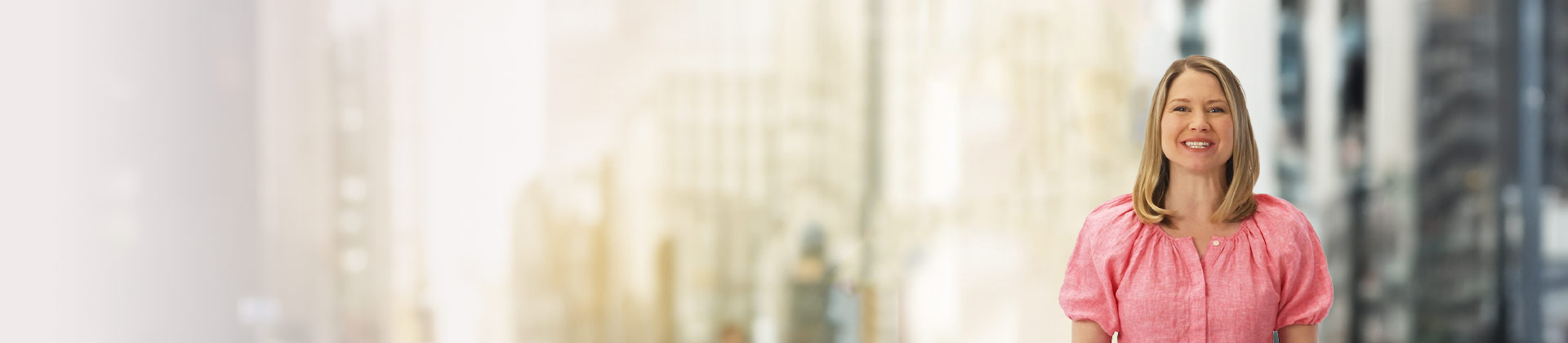 woman in summer outfit