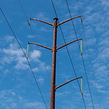 transmission pole and wires